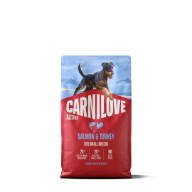 Carnilove Dog Active Dry Salmon&Turkey Adult SB 4kg