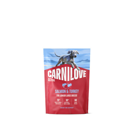 Carnilove Dog Active Dry Salmon&Turkey Junior LB 1,5kg