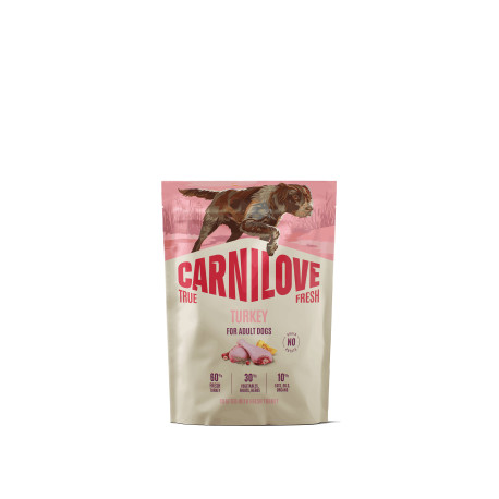 Carnilove Dog True Fresh Dry Turkey Adult AllBre 1,5kg
