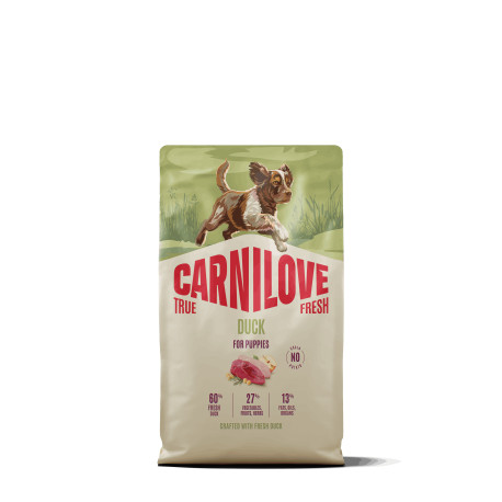 Carnilove Dog True Fresh Dry Duck Puppies 4kg