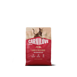 Carnilove Cat Active Dry Lamb& Wild Steril.Ad.AB 2kg