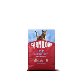 Carnilove Cat Active Dry Salmon&Turkey Steril.Ad.AB2kg