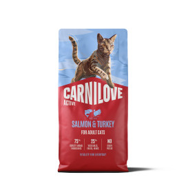 Carnilove Cat Active Dry Salmon&Turkey Adult AB 6kg