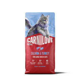 Carnilove Cat Active Dry Salmon&Turkey Adult LB 6kg