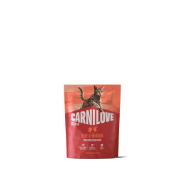 Carnilove Cat Active Dry Beef&Venis.Steril.Ad.AB400g