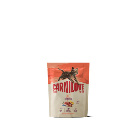 Carnilove Cat True Fresh Dry Beef Kittens 400g