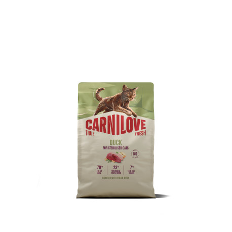 Carnilove Cat True Fresh Dry Duck Steril. Ad.AB 2kg