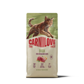 Carnilove Cat True Fresh Dry Duck Steril. Ad.AB 6kg