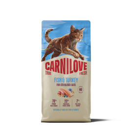 Carnilove Cat True Fresh Dry Fish&Turk.Ster.Ad.AB 6kg