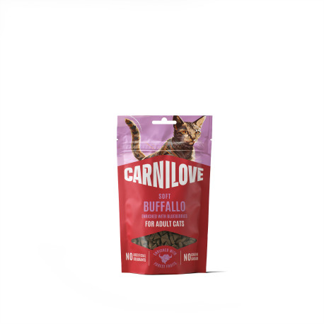 Carnilove Cat SOFT Snack Buffallo+Blueberries 50g
