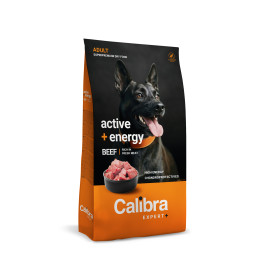 Calibra Dog EXPERT+ Adult Active & Energy Beef 12kg