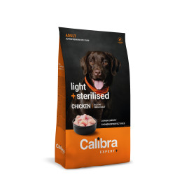 Calibra Dog EXPERT+ Adult Light & Steril. Chicken 750g