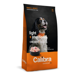 Calibra Dog EXPERT+ Adult Small Light&Steril Chick400g