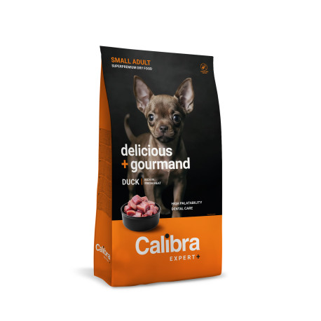 Calibra Dog EXPERT+ Adult Small Delicious&Gourm 6kg