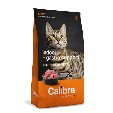 Calibra Cat EXPERT+ Adult Indoor & Gastro supp. 6kg
