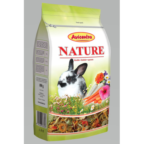 Avicentra Nature Premium králík 850g