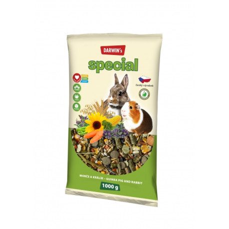 Darwin's morče,králík special  1kg