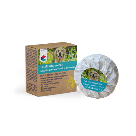 Šampon tuhý s vůní citronelly 80g