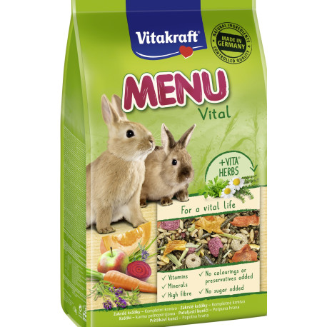 Vitakraft Rodent Rabbit krm. Menu Vital 1kg
