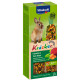 Vitakraft Rodent Rabbit Kräcker zelenina+červ.řepa 2ks