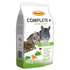 Avicentra COMPLETE+ činčila, osmák 700g