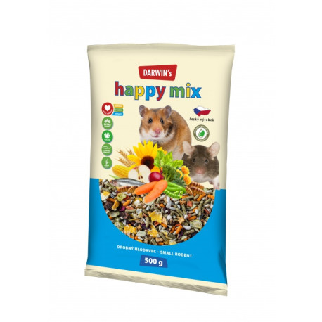 Darwin's drobný hlodavec happy mix 500g