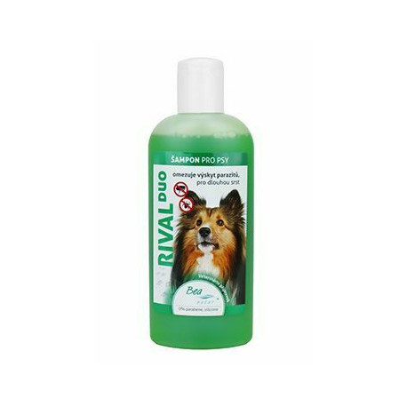 Šampon Bea antiparazitární Rival DUO pes,dl.srst 200ml