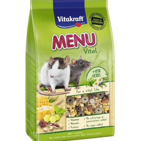 Vitakraft Rodent Rat krm. Menu Vital 1kg
