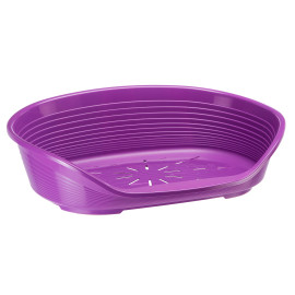 Pelech plast SIESTA DLX 8 bordó 82x59,5x25 cm FP 1 ks
