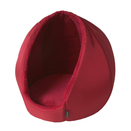 Pelech domek Kukaň KING vínová 45cm D25