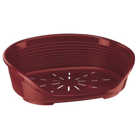Pelech plast SIESTA DLX 12 bordo 111x80,5x33cm FP