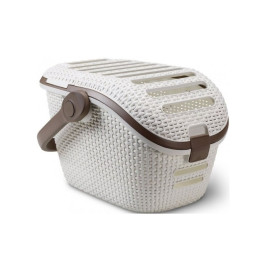 Curver přepravka Rattan 51x38x33cm mocha