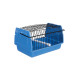 Přepravka pro ptáky 22x14x15cm plast červená TR 1ks