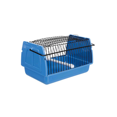 Přepravka pro ptáky 22x14x15cm plast červená TR 1ks