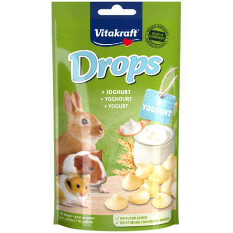 Vitakraft Rodent all poch. Jogurt Drops 75g