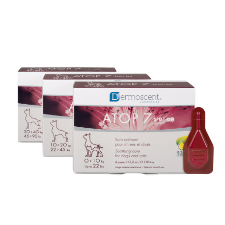 Dermoscent Atop 7 spot-on 0-10 kg 4 pipety