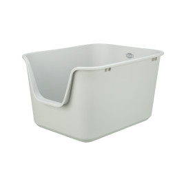 WC kočka PAVO vysoké okraje 44x32x55cm šedá TR
