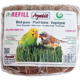 Apetit ptačí tráva REFILL náhr.rohož,semínka 3x30g