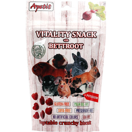 Apetit poch. Vitality Sticks červená řepa 80g