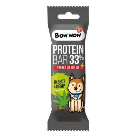 Bow wow poch. Proteinová tyčinka Hmyz&Konopí 32g