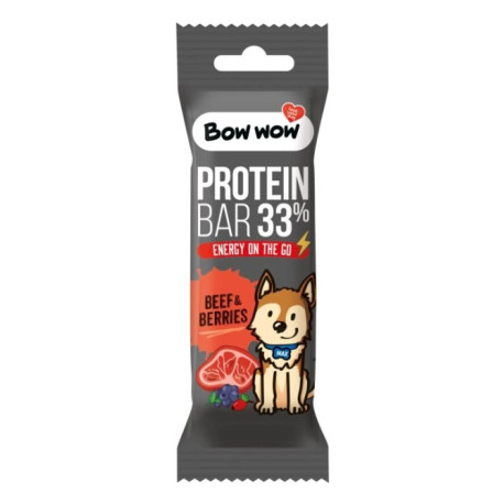 Bow wow poch. Proteinová tyčinka Hovězí&Lesní ovoce32g