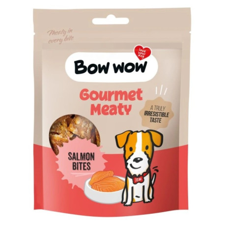 Bow wow poch. Lososová masíčka 60g