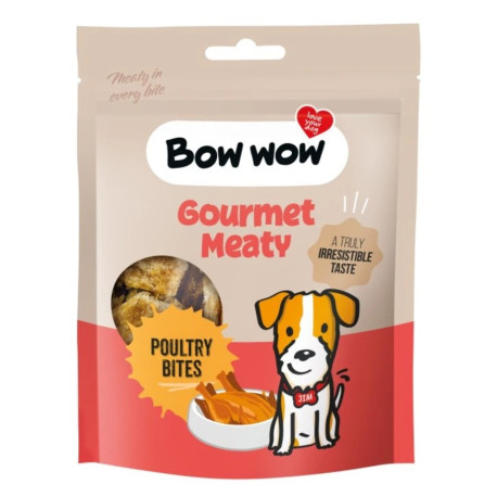 Bow wow poch. Drůbeží masíčka 60g