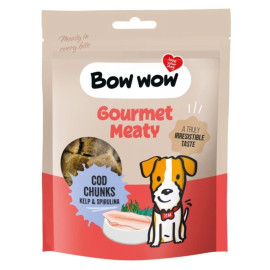 Bow wow poch. Masíčka s treskou,kelpou a spirul. 60g