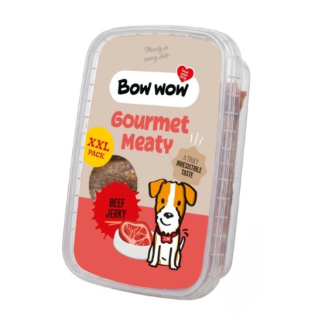 Bow wow poch. Hovězí plátky XXL pack 250g