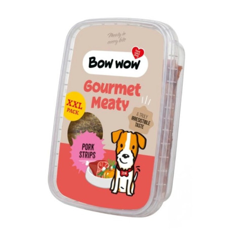 Bow wow poch. Vepřové plátky XXL pack 250g