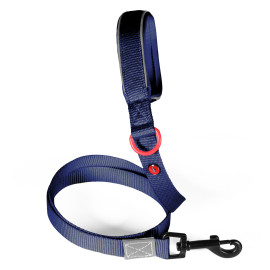Vodítko pes PREMIUM nylon 25mm/1,2m tm.modrá Zolux