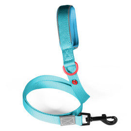 Vodítko pes PREMIUM nylon 15mm/1,2m tyrkysová Zolux