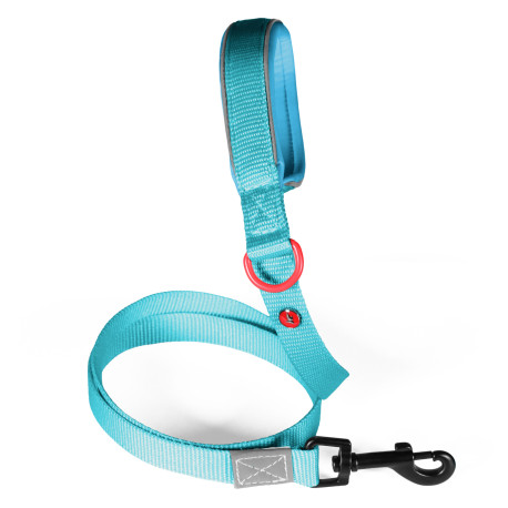 Vodítko pes PREMIUM nylon 15mm/1,2m tyrkysová Zolux