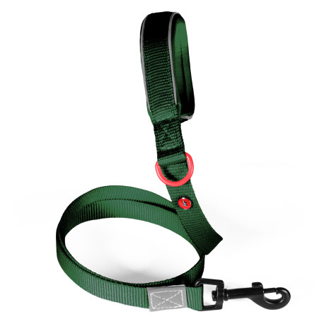 Vodítko pes PREMIUM nylon 20mm/1,2m tm.zelená Zolux